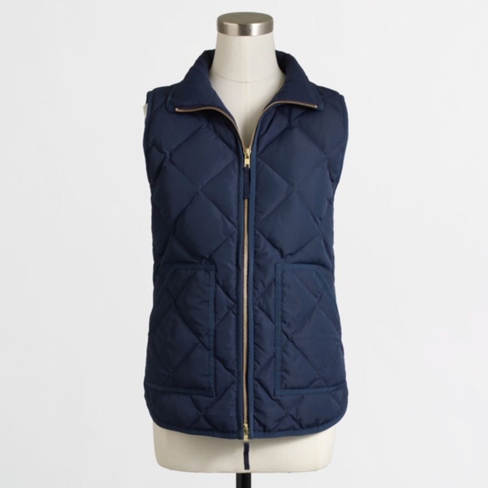 JCrew Navy Vest